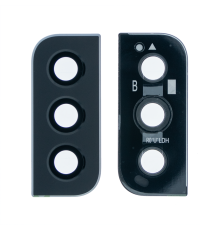 Скло камери Samsung S901 Galaxy S22 5G з рамкою phantom black (Original) PLS-00-00093678