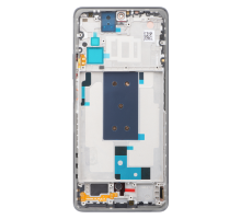 Дисплей Xiaomi 11T Pro з сенсором та рамкою silver (Original) PLS-00-00097422