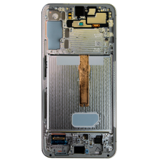 Дисплей Samsung S906 Galaxy S22 Plus з сенсором та рамкою white (Original) PLS-00-00098615