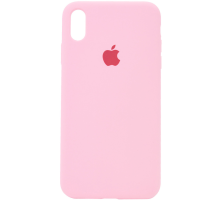 Чохол Silicone Case Full Protective iPhone X(XS) light pink PLS-00-00071772