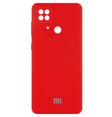 Чохол Silicone Cover Full Camera Xiaomi Redmi 10C red PLS-00-00099969