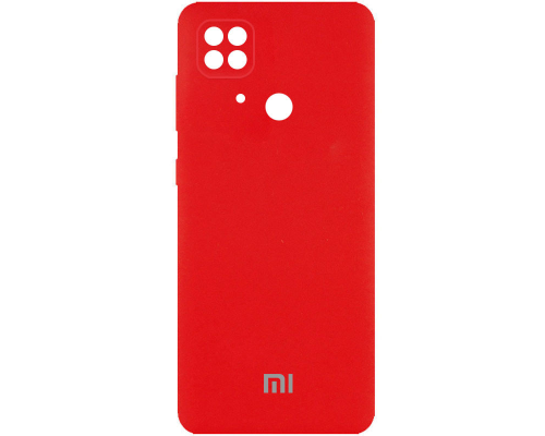 Чохол Silicone Cover Full Camera Xiaomi Redmi 10C red PLS-00-00099969