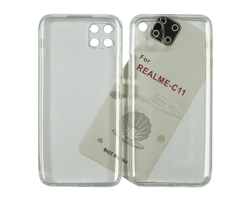 Чохол Silicone KST Realme C11 clear PLS-00-00097170