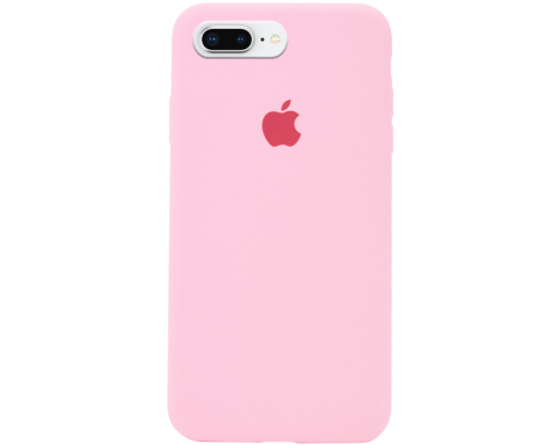 Чохол Silicone Case Full Protective iPhone 7 plus (8 plus) light pink PLS-00-00097584