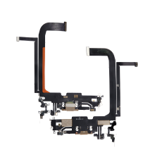 Шлейф iPhone 13 Pro Max з роз'ємом зарядки gold PLS-00-00093494