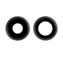 Скло камери Apple iPhone 11 з рамкою black PLS-00-00037071