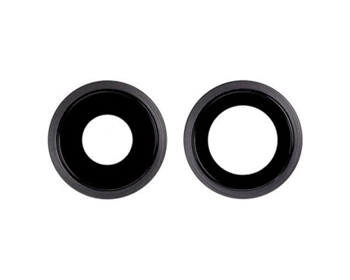 Скло камери Apple iPhone 11 з рамкою black PLS-00-00037071