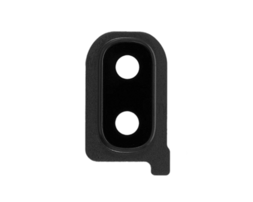 Скло камери Samsung A405 Galaxy A40 (2019) з рамкою black PLS-00-00028957