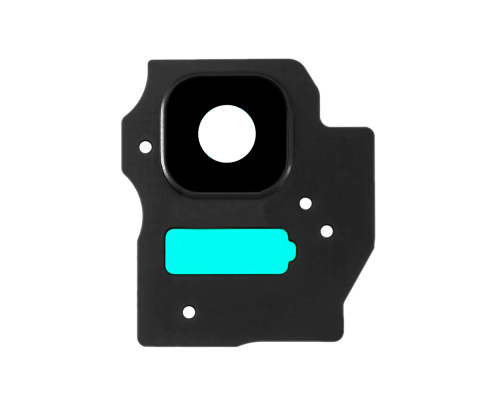 Скло камери Samsung G955 Galaxy S8 Plus з рамкою midnight black PLS-00-00042275