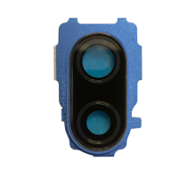 Скло камери Xiaomi Redmi Note 7 з рамкою blue (Original) PLS-00-00053184