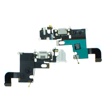Шлейф iPhone 6 з роз'ємом зарядки white (Original) PLS-00-00079118