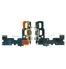 Шлейф iPhone 7 з роз'ємом зарядки black (Original) PLS-00-00079111