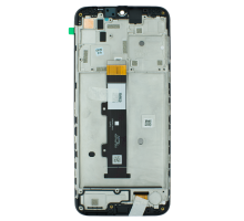Дисплей Motorola XT2129 Moto G30 з сенсором та рамкою black (Original) PLS-00-00098098