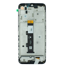 Дисплей Motorola XT2129 Moto G30 з сенсором та рамкою black (Original) PLS-00-00098098