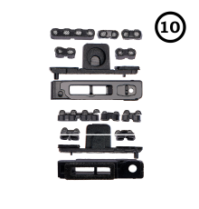 Набір захисних сіток для динаміка та мікрофона Apple iPhone 11 (10 комплектів) PLS-00-00080407