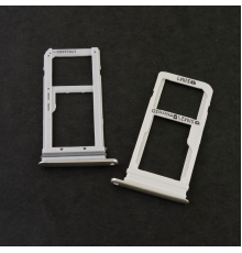 Тримач SIM-карти та карти пам'яті Samsung G935FD Galaxy S7 Edge (Dual Sim) silver PLS-00-00014722