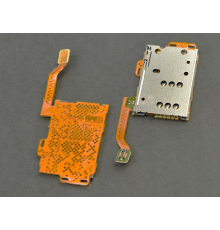 Шлейф Nokia C7-00 з роз'ємом для SIM карти PLS-00-00002793
