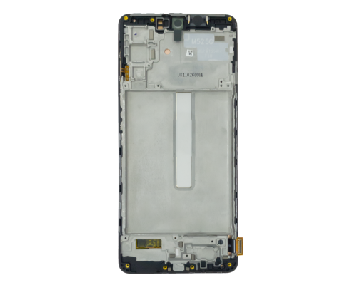 Дисплей Samsung M526 Galaxy M52 5G (2021) з сенсором та рамкою black (Original) PLS-00-00084667