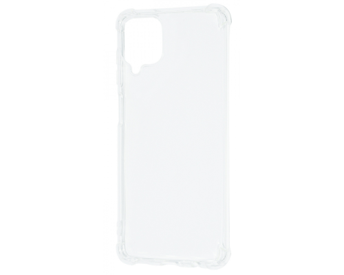 Чохол WXD Silicone 0.8 mm HQ Samsung A125 Galaxy A12 transparent PLS-00-00078473