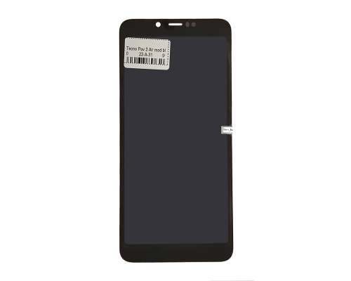 Дисплей Tecno Pouvoir 3 Air з сенсором black PLS-00-00068806
