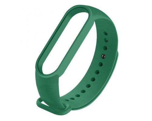 Ремінець Xiaomi Mi Band 5 Silicone dark green PLS-00-00049667