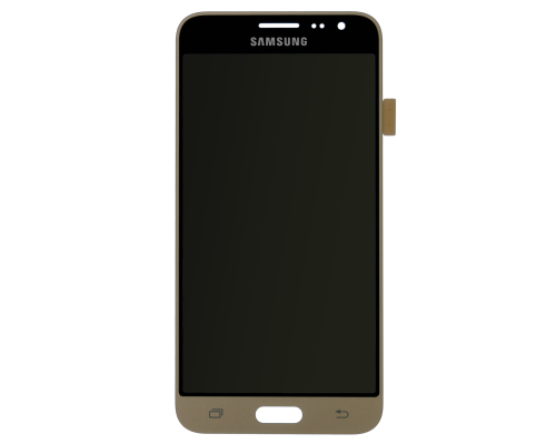 Дисплей Samsung J320 Galaxy J3 (2016) з сенсором gold (Original) PLS-00-00011643