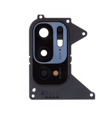 Скло камери Xiaomi Redmi Note 10 5G з рамкою black PLS-00-00077592