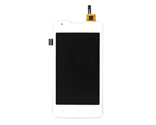 Дисплей Lenovo A1000 IdeaPhone з сенсором white PLS-00-00020726