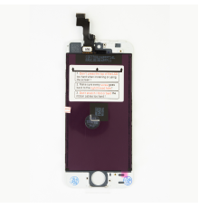 Дисплей iPhone 5S з сенсором та рамкою white (Original Refurbished Touch) PLS-00-00016712