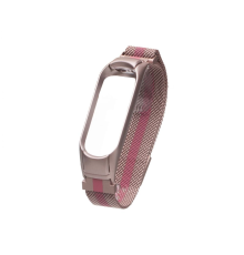 Ремінець Xiaomi Mi Band 4 Milanese Loop Color raspberry pink PLS-00-00049578