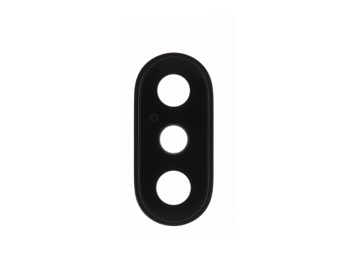 Скло камери Apple iPhone XS з рамкою space gray (Original) PLS-00-00081669