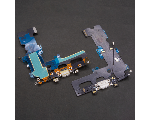 Шлейф iPhone 7 Plus з роз'ємом зарядки white (Original China) PLS-00-00020822