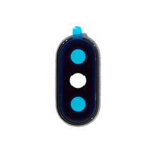 Скло камери Xiaomi Mi A2 з рамкою black (Original) PLS-00-00074495