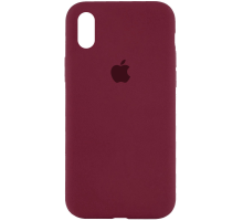 Чохол Silicone Case Full Protective iPhone XS Max plum PLS-00-00071811