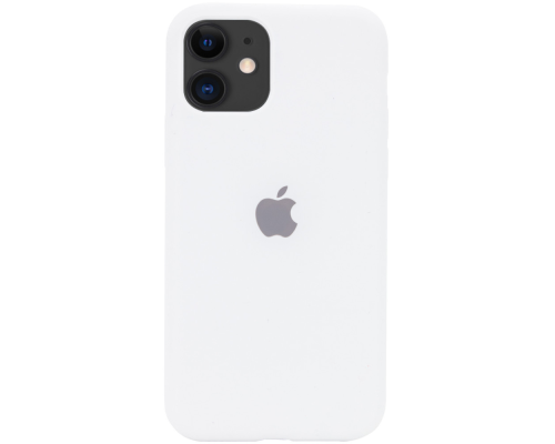 Чохол Silicone Case Full Protective iPhone 11 white PLS-00-00071859