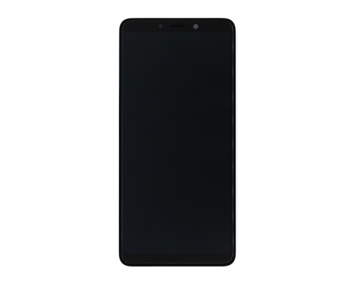 Дисплей Samsung A920 Galaxy A9 (2018) з сенсором та рамкою black (Original) PLS-00-00021670