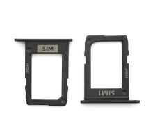 Тримач SIM-карти Samsung A600F Dual Galaxy A6 (2018) for Sim 1 black PLS-00-00026531