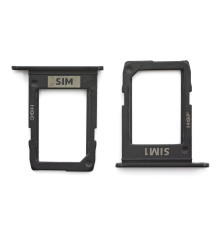 Тримач SIM-карти Samsung A600F Dual Galaxy A6 (2018) for Sim 1 black PLS-00-00026531