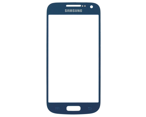 Скло дисплея Samsung i9190 Galaxy S4 mini blue PLS-00-00010070
