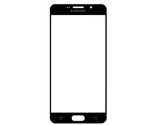 Скло дисплея Samsung A710 Galaxy A7 (2016) black (Original China) PLS-00-00012134