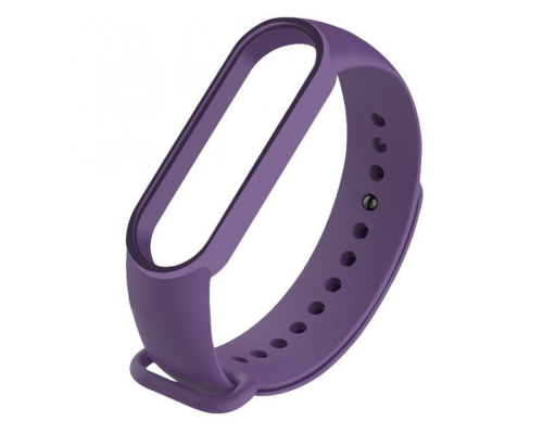 Ремінець Xiaomi Mi Band 5 Silicone purple PLS-00-00049675