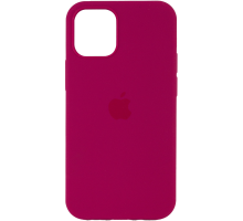 Чохол Silicone Case Full Protective iPhone 12 Pro Max pomegranate PLS-00-00071549