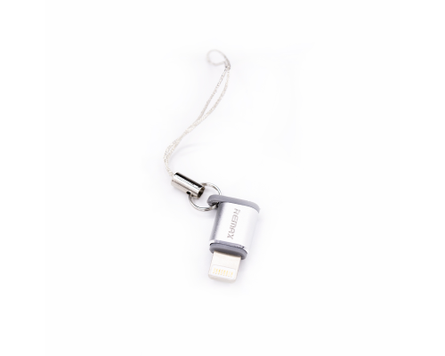 Перехідник Remax Micro USB to Lightning silver PLS-00-00015761