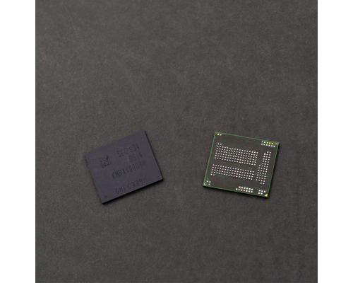 Мікросхема пам'яті Samsung KMRX1000BM-B614, 3/32GB, BGA 221, Rev 1.8 (MMC 5.1) (Original Used) PLS-00-00016320