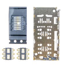 Роз'єм Sim карти Samsung A105F Galaxy A10 (2019) PLS-00-00035674