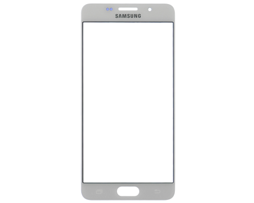 Скло дисплея Samsung A510 Galaxy A5 (2016) white (Original China) PLS-00-00012129