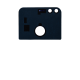 Верхня панель кришки Google Pixel blue PLS-00-00020389