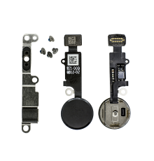 Шлейф з кнопкою Home iPhone 7 black (Муляж) PLS-00-00024151