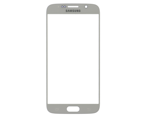Скло дисплея Samsung G920 Galaxy S6 white (Original China) PLS-00-00011119