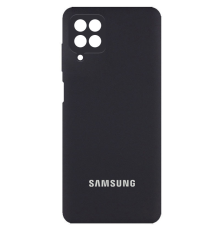 Чохол Silicone Cover Full Camera Samsung A225 Galaxy A22 4G black PLS-00-00093628